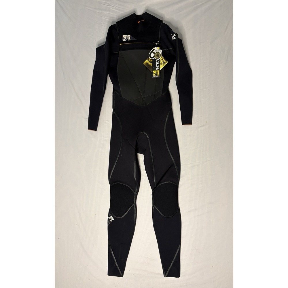 NWT Body Glove Fusion Neoprene Full Suit Wetsuit 4/3MM Men's Medium Black